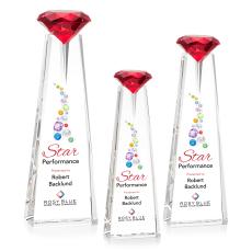 Alicia Gemstone VividPrint Award - Optical/Ruby - Years of Service Awards