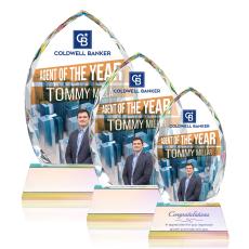 Wilton VividPrint Award on Newhaven - Prismatic - Prism Crystal Awards