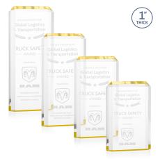 Powell Award - Gold - Rectangle Awards