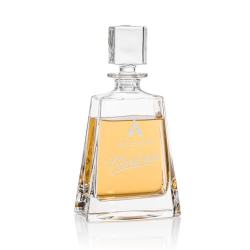 Corporate Gifts - Barware - Decanters - Arcadia Decanter & Lid