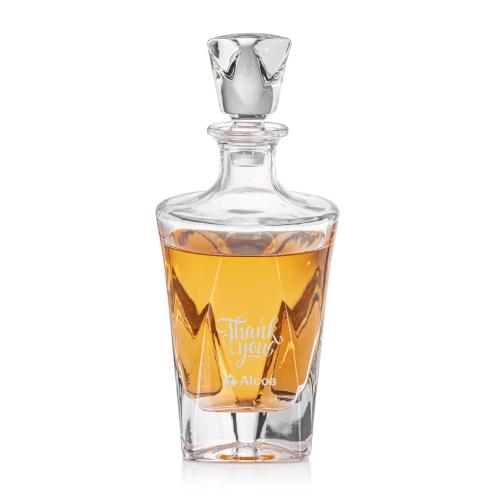 Corporate Gifts - Barware - Decanters - Oakhaven Decanter & Lid