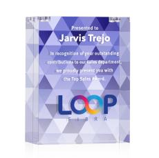 Derringer VividPrint Double Sided Award Components - Years of Service Awards