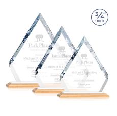 Apex Award - Bamboo/White - Sustainable Awards