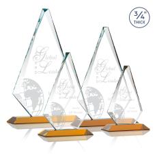 Windsor Award - Amber - Colored Glass Awards