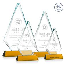Windsor Award on Newhaven - Amber - Colored Glass Awards