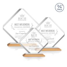 Toulon Award - Bamboo/White - Sustainable Awards