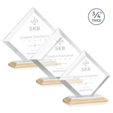 Belaire Award - Bamboo/White - Sustainable Awards