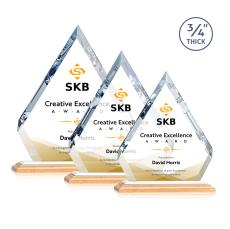 Apex VividPrint Award - Bamboo/White - Sustainable Awards