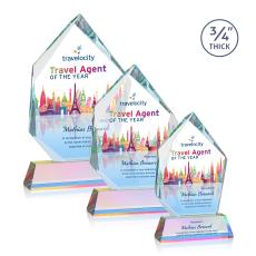 Deerhurst Ice Peak VividPrint Award on Newhaven - Prismatic - Prism Crystal Awards