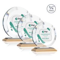 Gibralter VividPrint Award - Bamboo/Black - Sustainable Awards