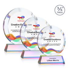 Gibralter VividPrint Award on Newhaven - Prismatic - Prism Crystal Awards
