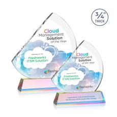 Nantucket VividPrint Award on Newhaven - Prismatic - Prism Crystal Awards