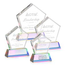 Genosee Award on Base - Prismatic - Prism Crystal Awards