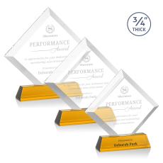 Belaire Award on Newhaven Base - Amber - Shop by Recipient