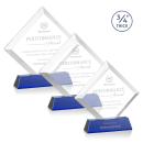 Belaire Award on Newhaven Base - Blue