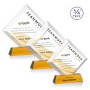 Belaire VividPrint&trade; Award on Newhaven Base - Amber