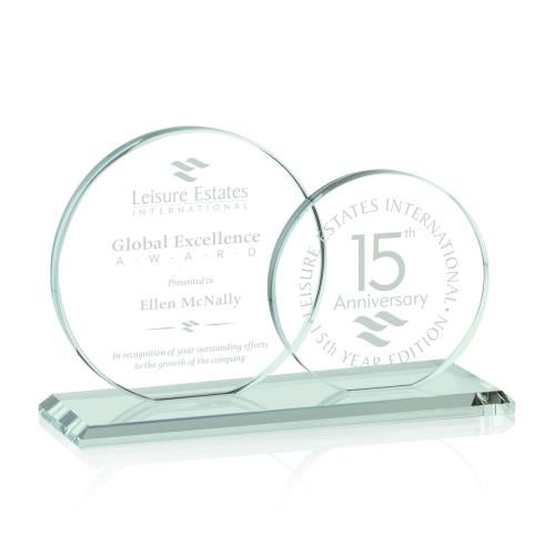 Recognition Awards - Crystal Awards - Double Victoria Award