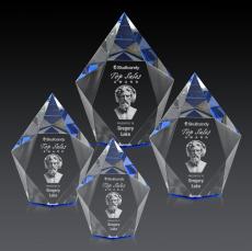 Devron 3D Award - Blue - Recognition Awards