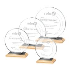 Victoria Award - Bamboo/Black - Sustainable Awards
