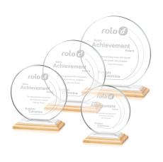 Victoria Award - Bamboo/White - Sustainable Awards