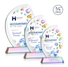 Wichita VividPrint Award on Newhaven Base - Prismatic - Recognition Awards