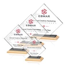 Wellington VividPrint Award - Bamboo/Black - Sustainable Awards