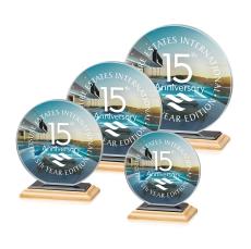 Victoria VividPrint Award - Bamboo/Black - Sustainable Awards