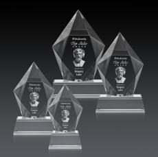 Devron 3D Award on Base - Clear - Sales Awards