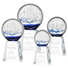 Starburst Award on Celestina Base - Clear - Glass Awards