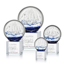 Starburst Award on Granby Base - Clear - Glass Awards
