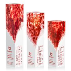 Brandino Award - Red - Glass Awards