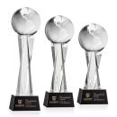 Globe Award on Grafton Base - Black