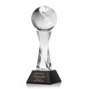 Globe Award on Langport Base - Black