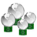 Globe Award on Marvel Base - Green