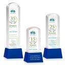 Silkwood VividPrint&trade; Award on Base - Blue Alt Image 3