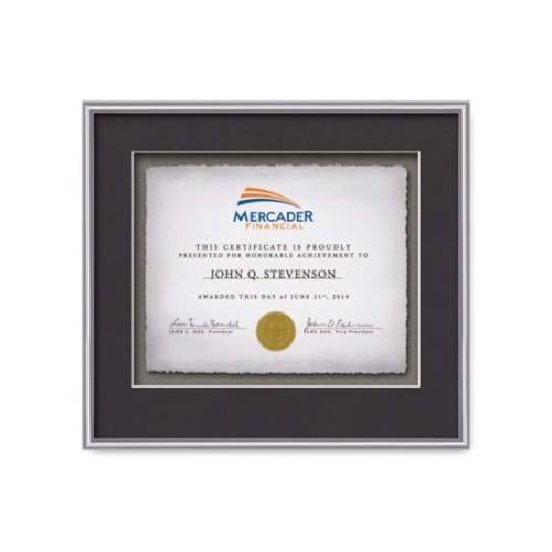 Plaque Awards - Framed Awards & Plaques - Fenestra -  Silver