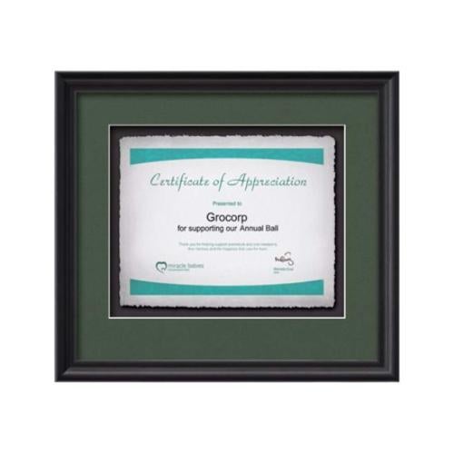 Plaque Awards - Framed Awards & Plaques - Raven -  Black