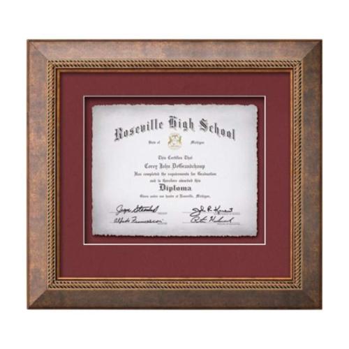 Plaque Awards - Framed Awards & Plaques - Lazio -  Bronze/Copper