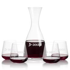 Barham Carafe  & Breckland Stemless Wine - Carafes