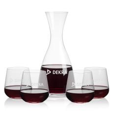 Barham Carafe & Howden Stemless Wine - Barware Gift Sets