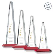 Majestic Tower Award - Red  - Pyramid Awards