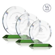 Gibralter Award - Green  - Circle Awards