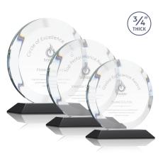 Gibralter Award - Black - Circle Awards