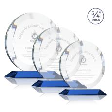 Gibralter Award - Blue  - Circle Awards