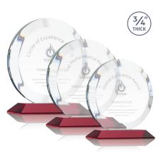 Gibralter Award - Red - Circle Awards