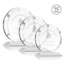 Gibralter Award - White - Circle Awards