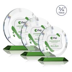 Gibralter VividPrint Award - Green - Recognition Awards