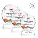 Gibralter VividPrint&trade; Award on Newhaven Base - Clear
