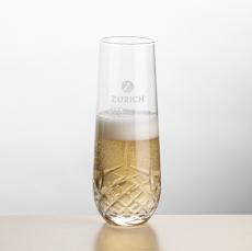 Templeton Stemless Flute - Deep Etch - Corporate Gifts