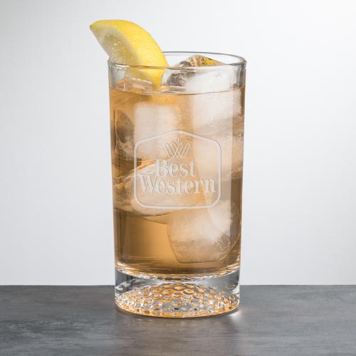 Corporate Gifts - Barware - Hiballs - Fairway Golf Hiball - Deep Etch
